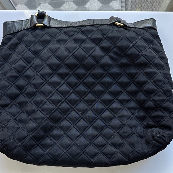 Marc Jacobs Black Quilted Shoulder Bag with Gold Accents - Picture 13 of 13
